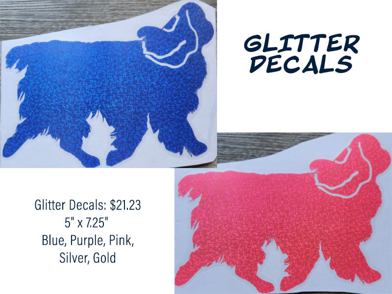 Glitter Decals - 2026
